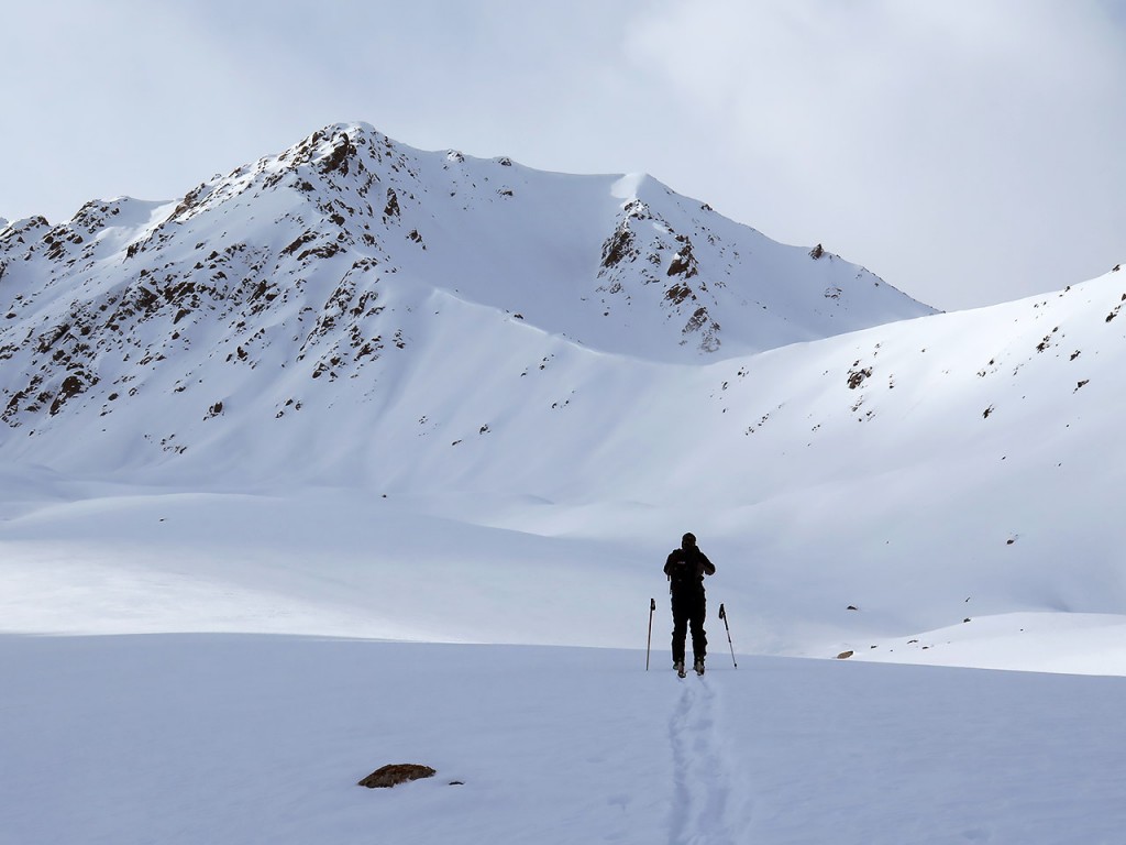 Exploring new areas for skiing and splitboarding