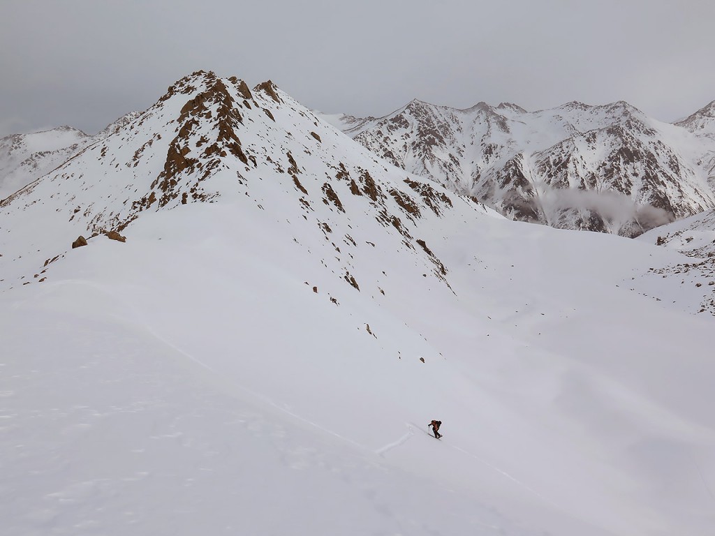 Exploring new areas for skiing and splitboarding