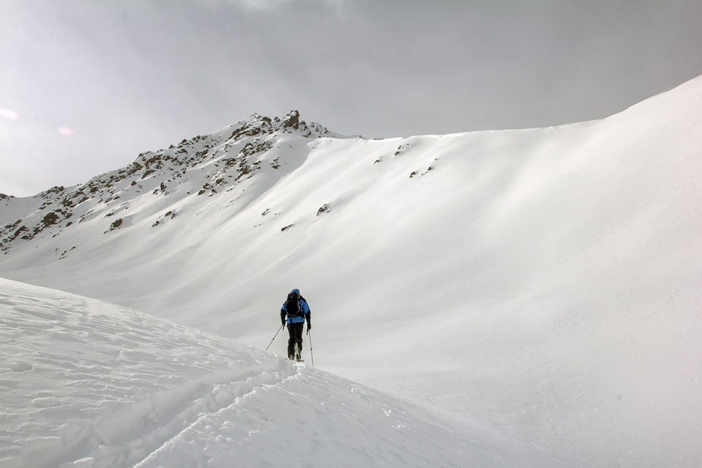 Exploring new areas for skiing and splitboarding